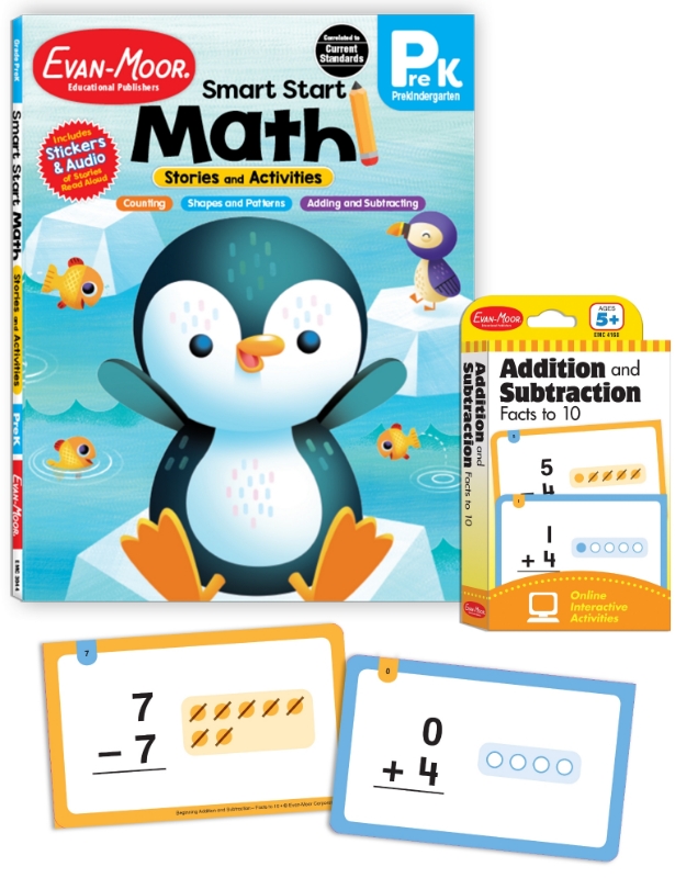 Flashcard Learning Set: Math, Grade PreK