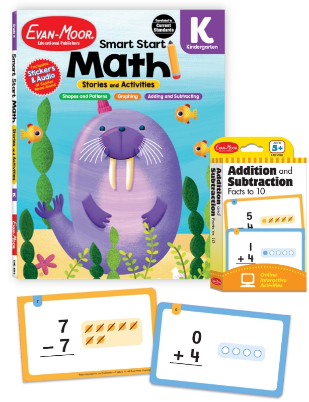 Flashcard Learning Set: Math, Grade K