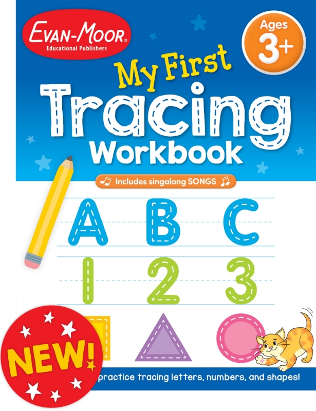 My First Tracing Workbook, Ages 3-5