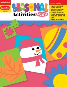 Seasonal Activities, Grades PreK-K - Teacher Reproducibles, E-book	
